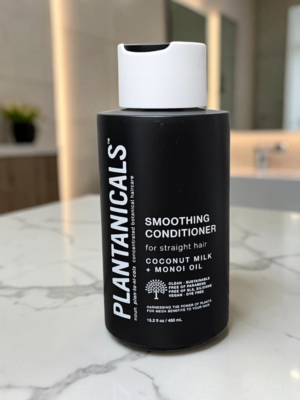 Plantanicals Coconut Milk & Monoi Smoothing Conditioner Straight Hair 15.2oz New